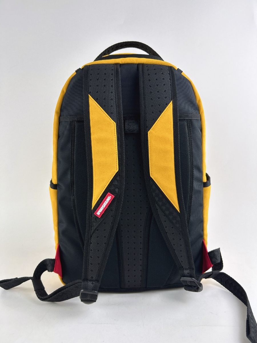 SprayGround SHARK CENTRAL DLX-FAUX SUEDE BACKPACK (B6281)
