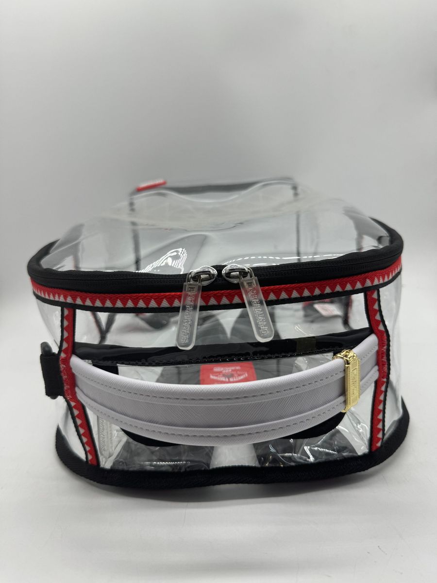 SprayGround VSM PIPING DLX CLEAR BACKPACK (B7753)