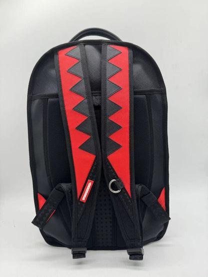 SprayGround SHARK CENTRAL CLEAR DLXSV BACKPACK (BLACK BACKPANEL) (B7710)