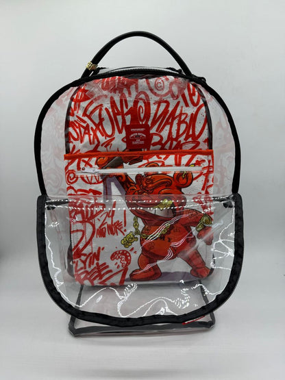 SprayGround BEAR GRILLS DLX CLEAR BACKPACK (B7768)