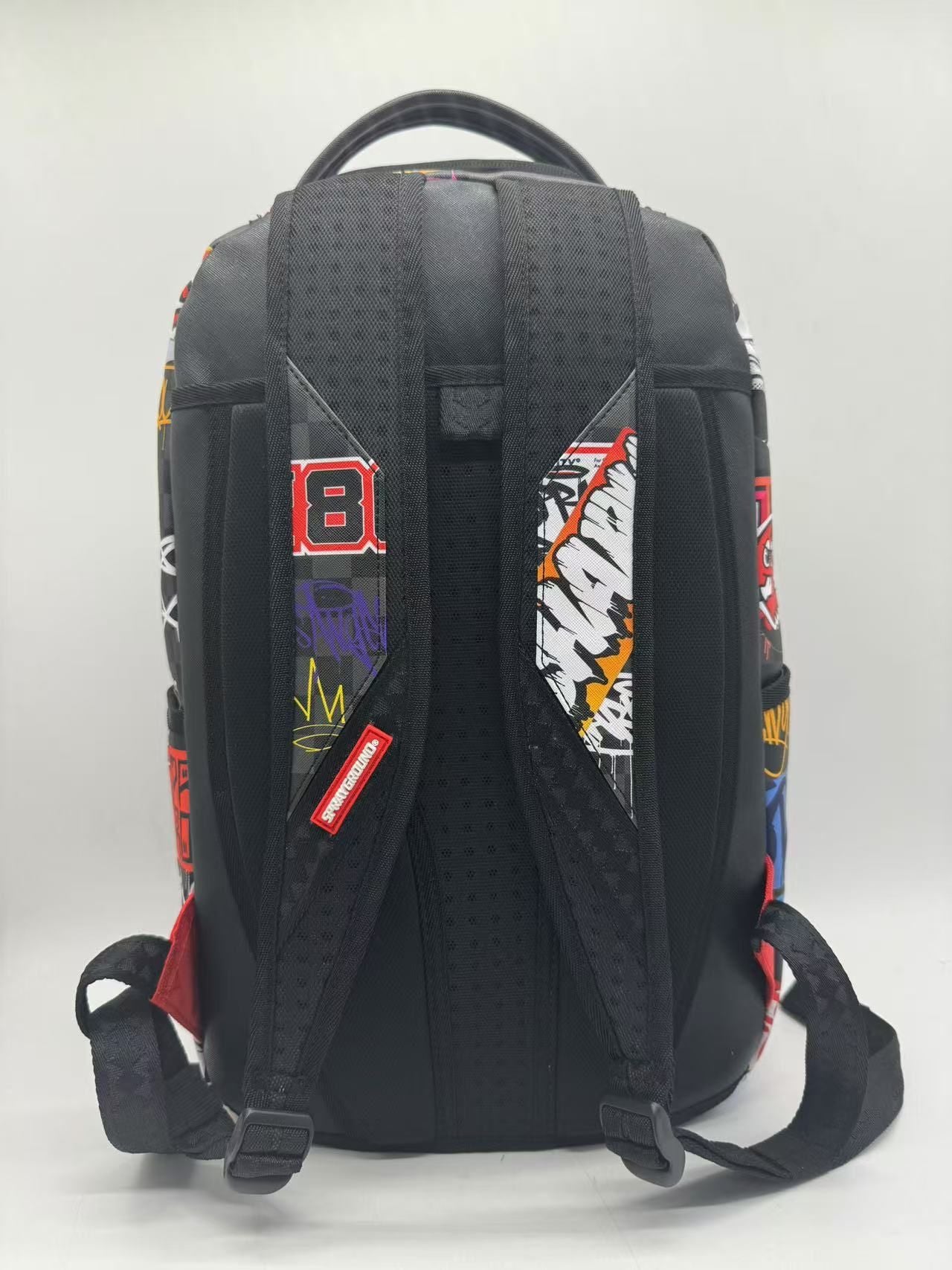 SprayGround PACMAN STICKERS DLXSV BACKPACK (B7820)