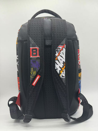 SprayGround PACMAN STICKERS DLXSV BACKPACK (B7820)