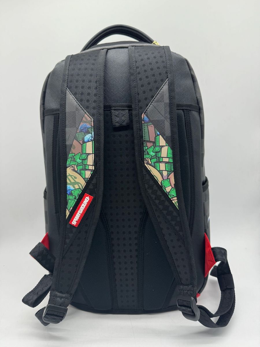 SprayGround RICHIE RICH AND DOG MONEY REVEAL DLXSV BACKPACK (B7756)