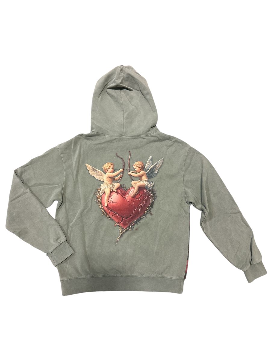 CONCEPT  "Angel" Lt Olive Wash-HOODIE-CH_006