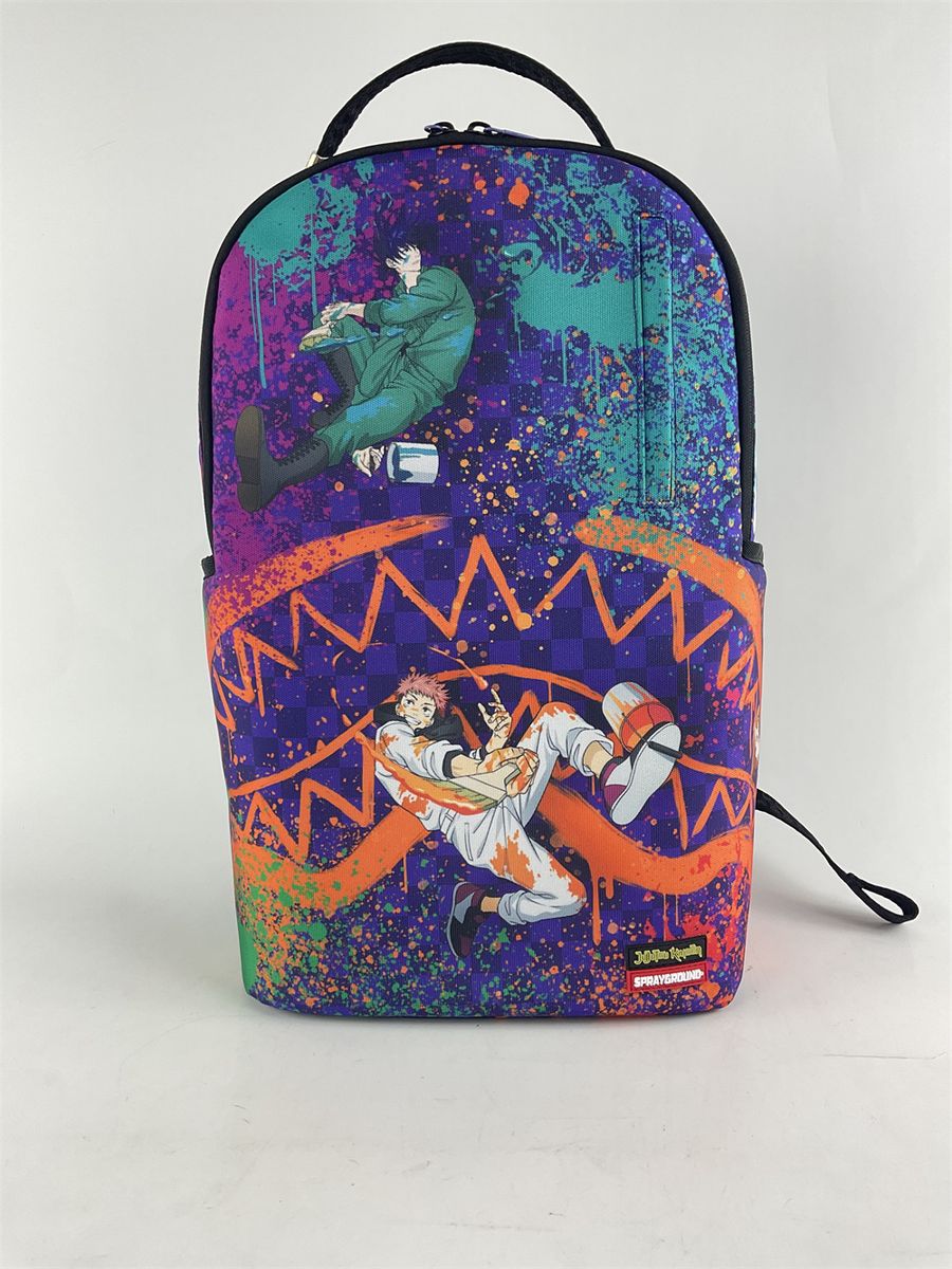 SprayGround JUJUTSU KAISEN PAINTERS JUMP DLXR BACKPACK (B7244)
