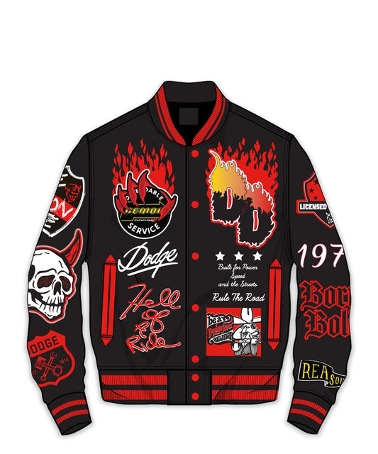 Reason Dodge Demon Varsity Jacket (DGER5-002)