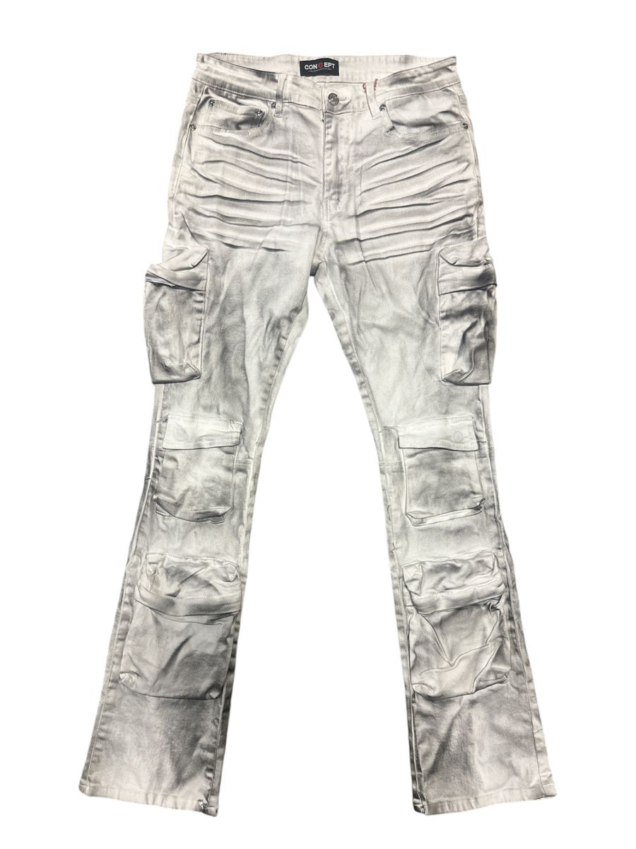 CONCEPT "Bombay" Overspray JEANS  (J-067 OS)