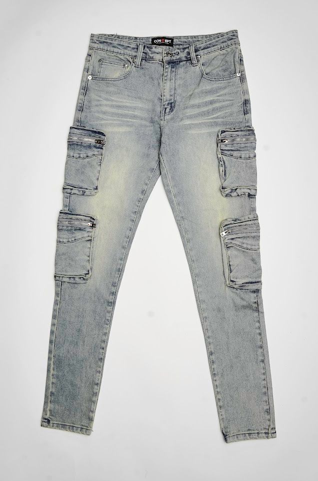 CONCEPT LA DUNKIRK CARGO DENIM J-078