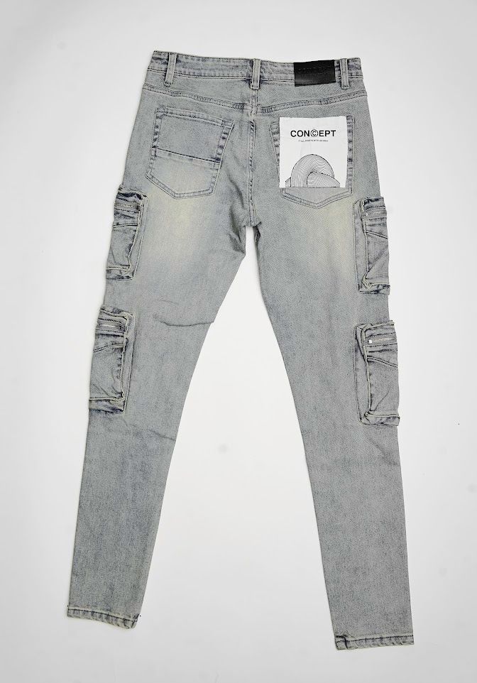 CONCEPT LA DUNKIRK CARGO DENIM J-078