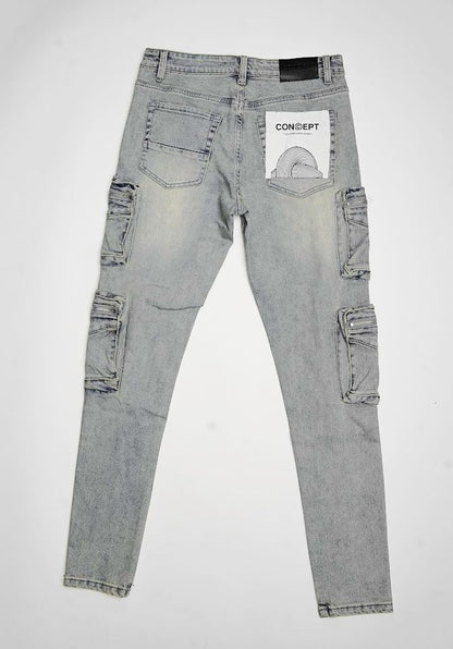 CONCEPT LA DUNKIRK CARGO DENIM J-078