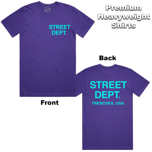STREET DEPT (STDPT100) PURPLE/AQUA