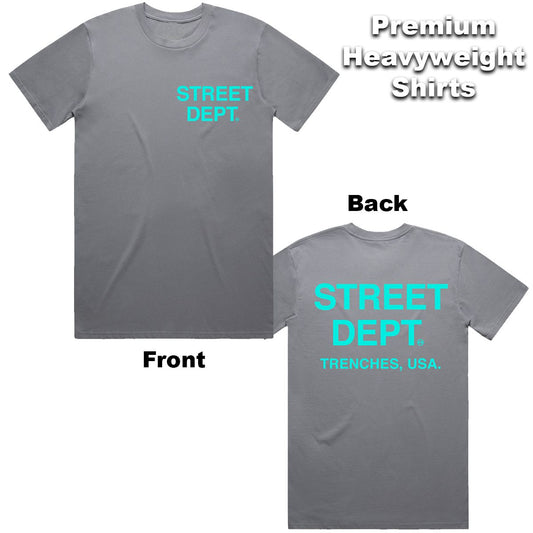 STREET DEPT (STDPT100) DARKGREY/AQUA