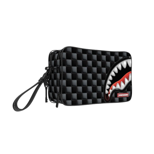 SPRAYGROUND SHARKS IN PARIS BALLOON BLACK TOILETRY BRICK (B8947)