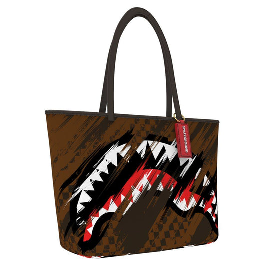 SPRAYGROUND SMEARED GRUNGE TOTE (T8970)