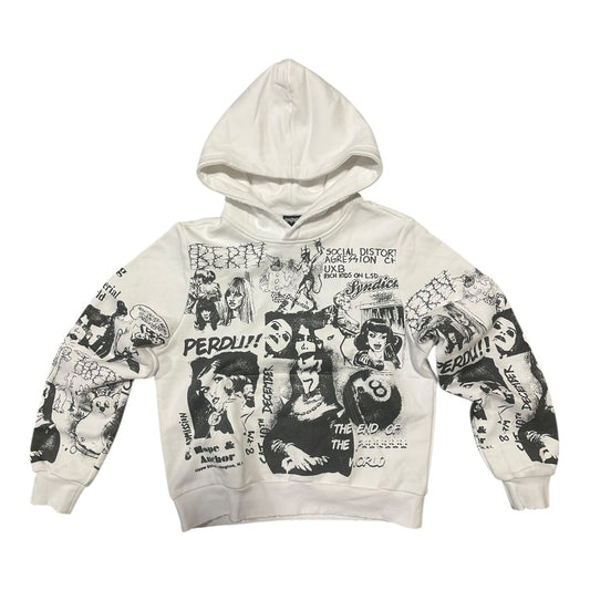 THE SYNDICATE "LIBERTY" HOODIE - WHT (SYNQH_2)
