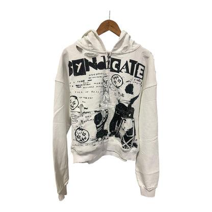 THE SYNDICATE "DEFIANCE" ZIP UP-WHT (SYNH_2)