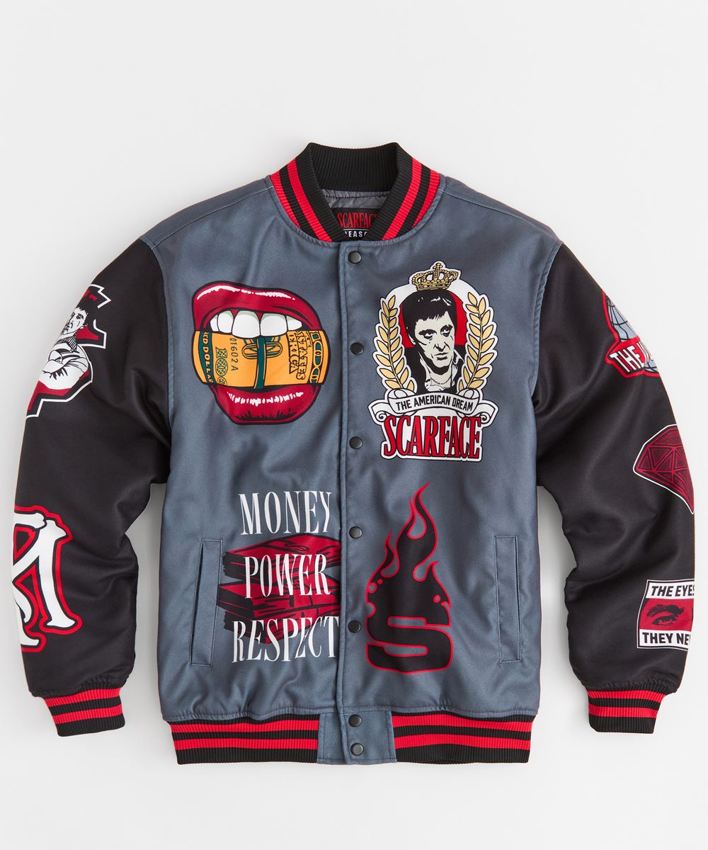Reason Scarface Varsity Jacket (SFR5-001)