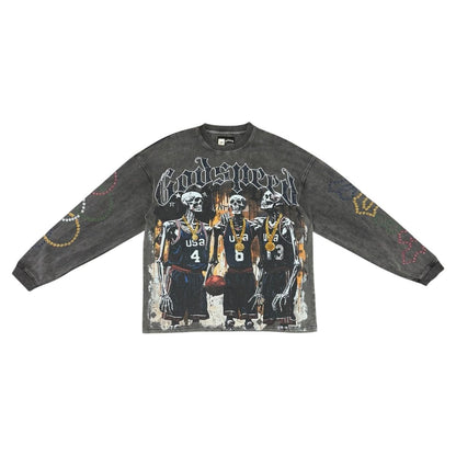 Godspeed  DreamTeam 24 LS VVS (Black Wash) (Dreamteam-24-Ls-Vvs-Black-Wash)