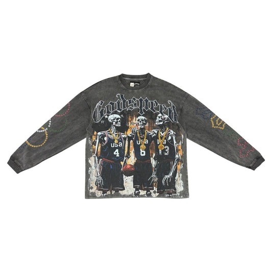 Godspeed  DreamTeam 24 LS VVS (Black Wash) (Dreamteam-24-Ls-Vvs-Black-Wash)