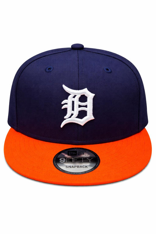 New Era 9FIFTY Detroit Tigers NAVY/ORANGE Men's SNAPBACK HATS