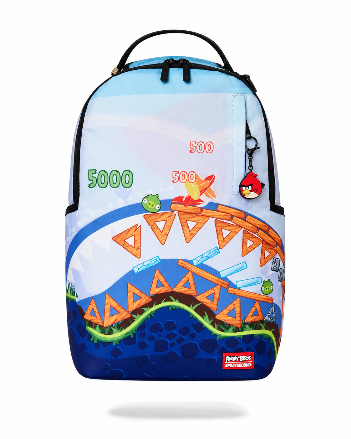 SPRAYGROUND ANGRY BRID SHARK GAME BACKPACK (B7798)