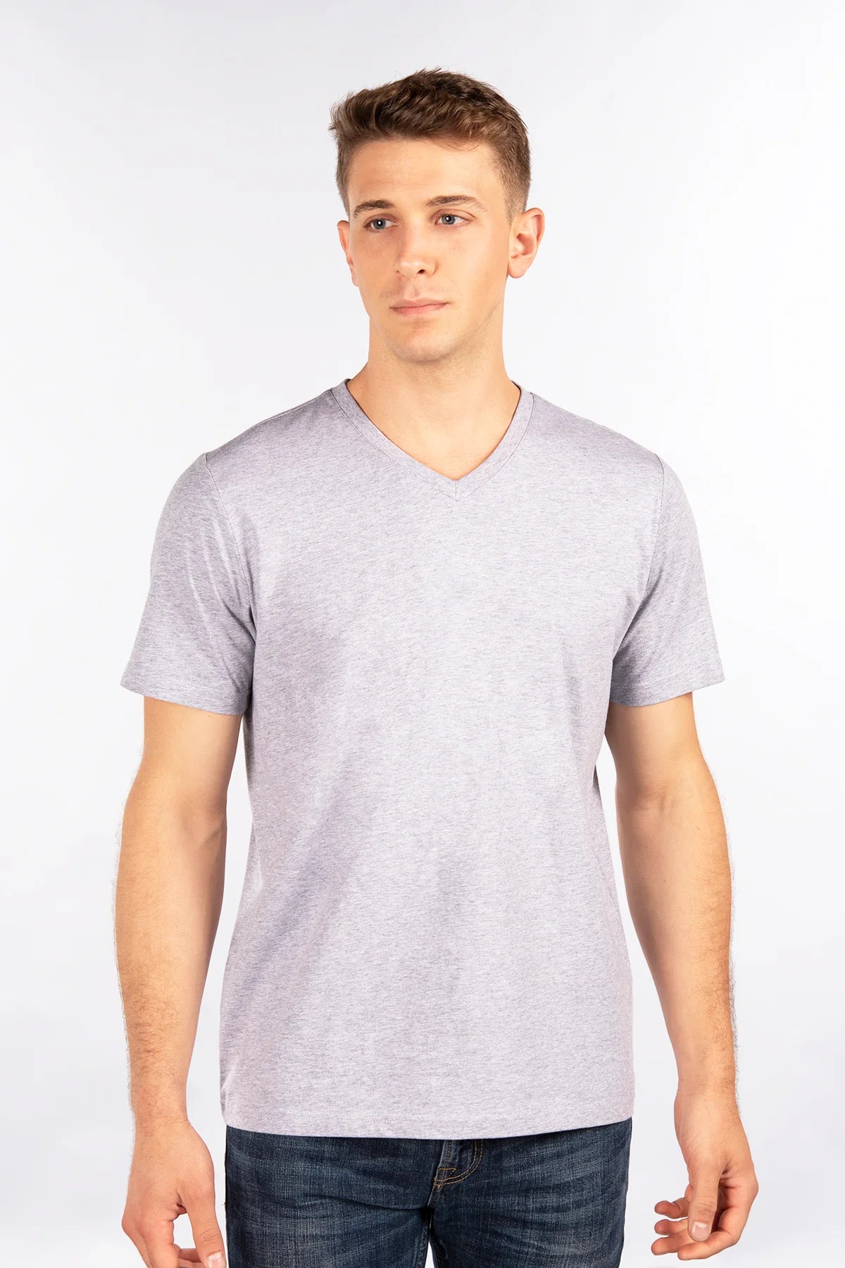 CityLab -Basic T-Shirt, V Neck 0208V