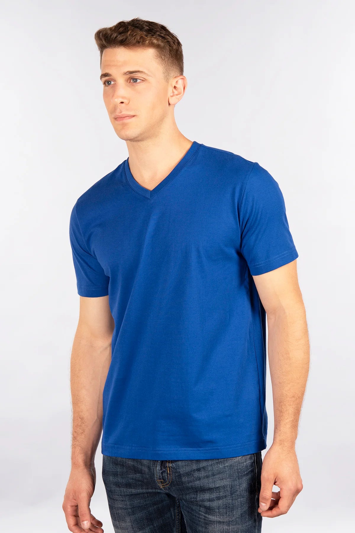 CityLab -Basic T-Shirt, V Neck 0208V