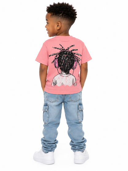 EVOLUTION LITTLE KID GUM BOY S/S TEE
