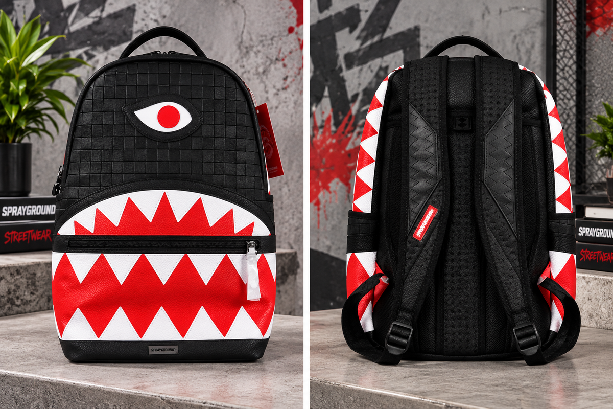 SPRAYGROUND VSM LUXE DLXSV MULTI BACKPACK-LAPTOP (B7130)