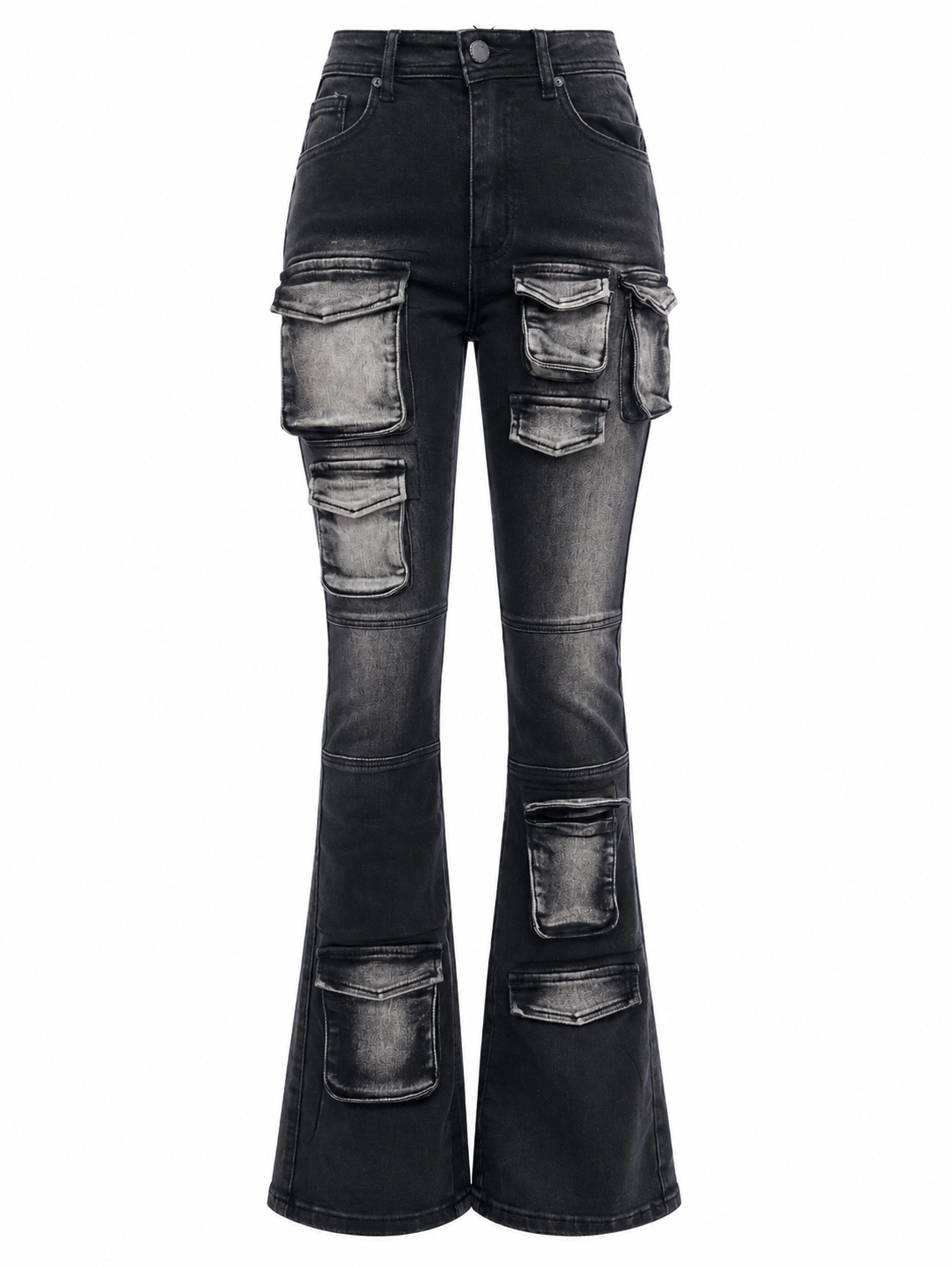 REDFOX WOMEN STACKED JEANS W/MULTI POCKETS (PA1526)