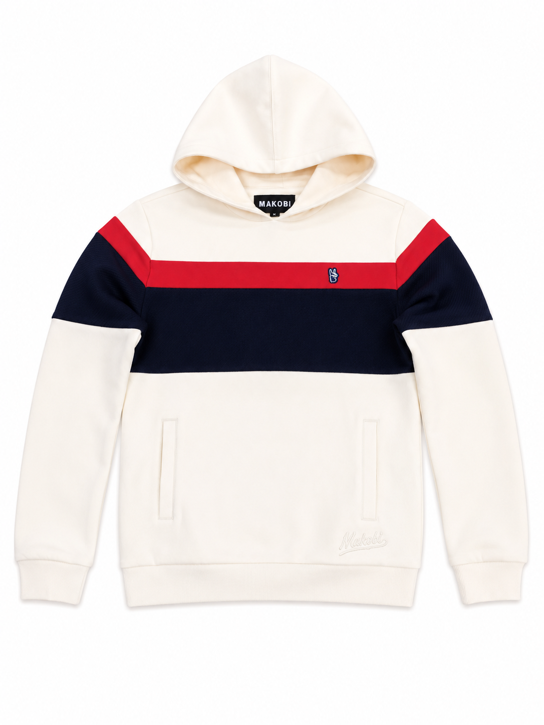 MAKOBI KIDS MONOGRAM HOODIE
