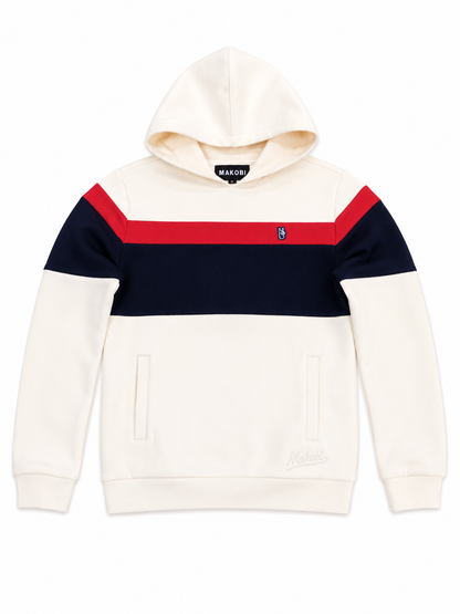 MAKOBI KIDS MONOGRAM HOODIE