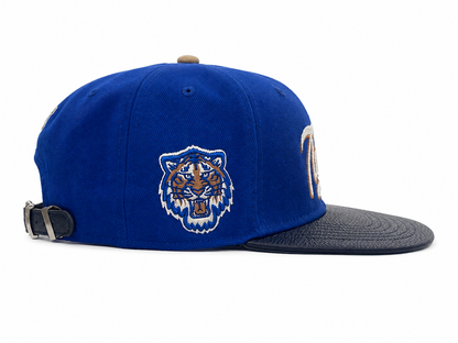 PRO STANDARD BLUE DETROIT TIGERS LEGACY STRAPBACK CAP