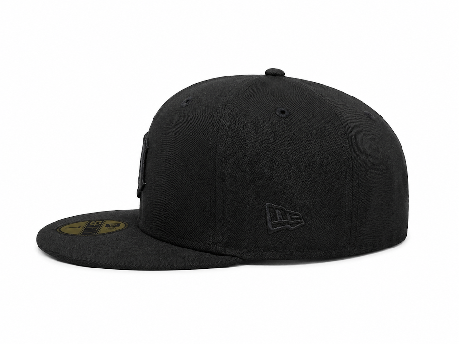 NEW ERA DETROIT TIGERS BLACK 59FIFTY FITTED CAP