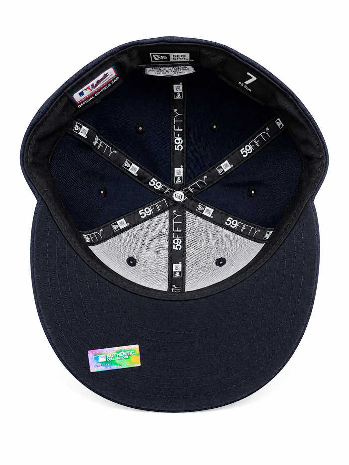 NEW ERA DETROIT TIGERS NAVY/WHITE 59FIFTY FITTED CAP