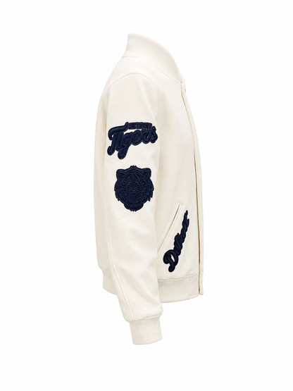 PRO STANDARD DETROIT TIGERS TRIPLE TONAL WOOL VARSITY JACKET