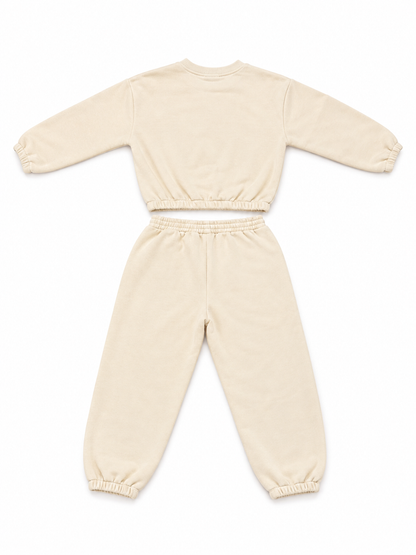 CUTIE PATOOTIE GIRLS CREWNECK FLEECE (2PCS) JOGGING SET