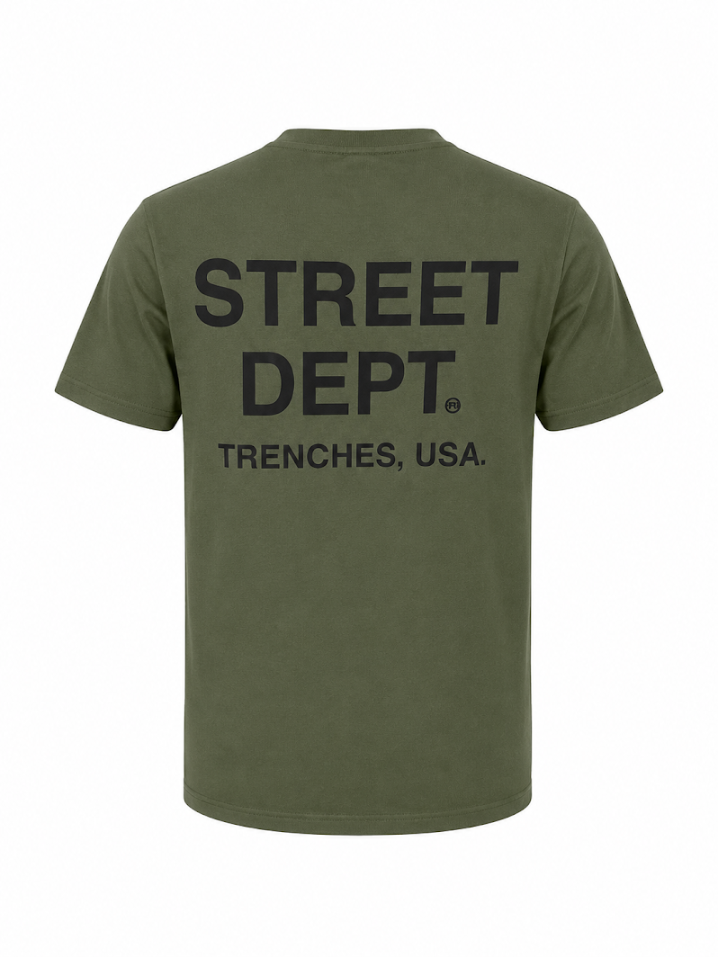 STREET DEPT TRENCHES MEN'S T-SHIRT