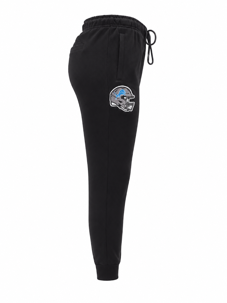 PRO STANDARD WOMEN DETROIT LIONS  RHINESTONE FLEECE  PANTS