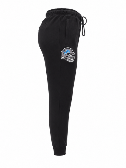PRO STANDARD WOMEN DETROIT LIONS  RHINESTONE FLEECE  PANTS