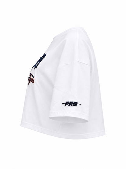 PRO STANDARD WOMEN'S DETROIT TIGERS CLASSIC CHENILLE BOXY T-SHIRT (LDTA315929)
