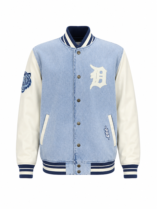 PRO STANDARD DETROIT TIGERS VARSITY BLUES VARSITY JACKET
