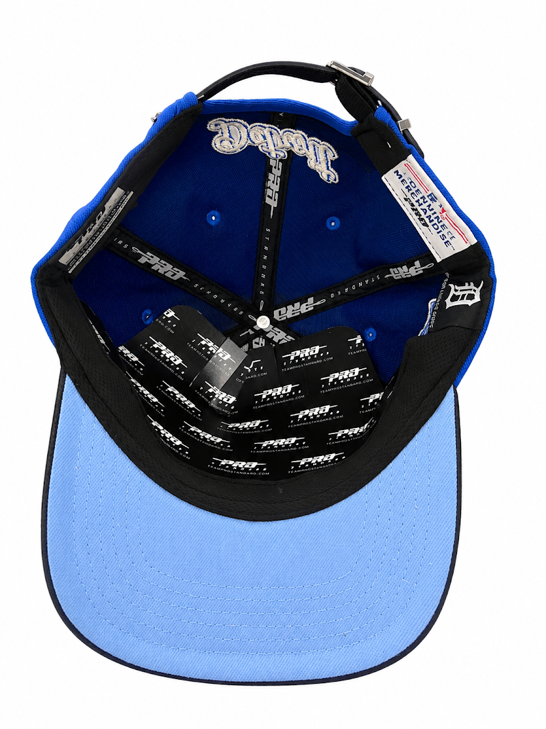 PRO STANDARD BLUE DETROIT TIGERS LEGACY STRAPBACK CAP