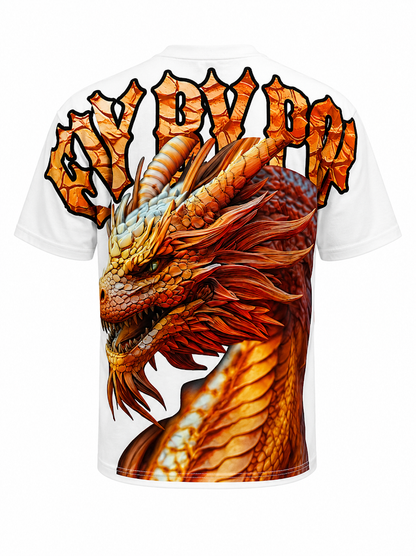 FLY BY POPULARITY DRAGON OVERSIZED TEE