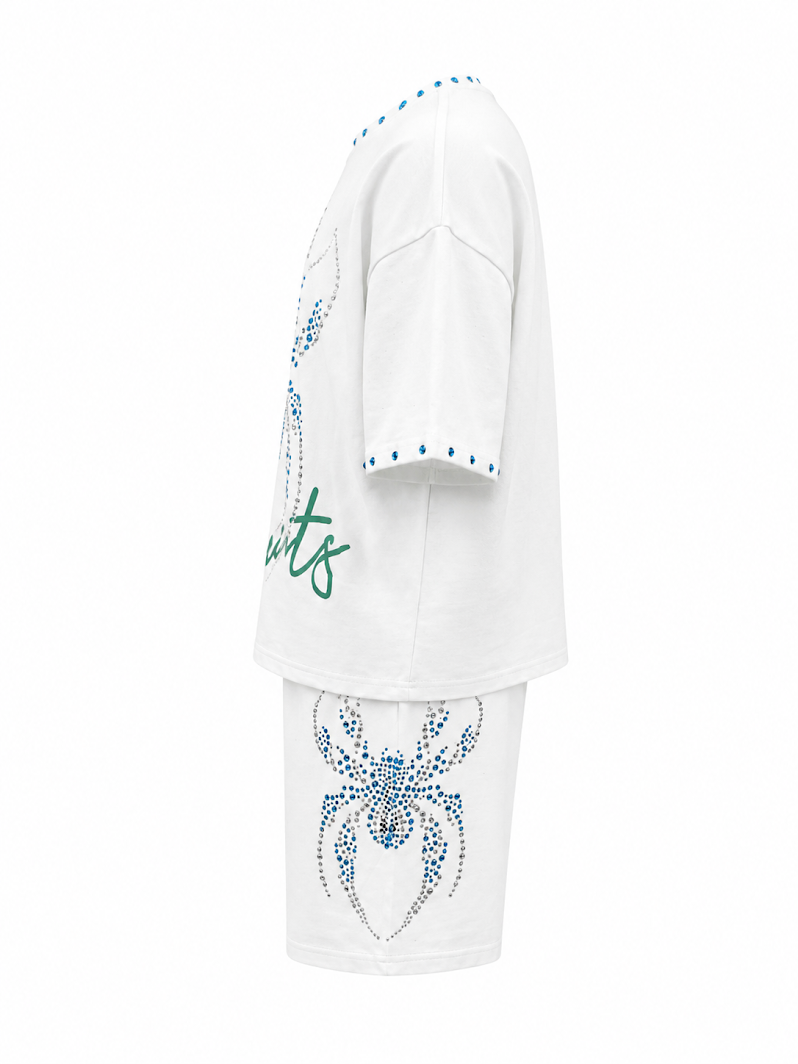 COPPER RIVET T-SHIRT & SHORT SAINT (SPIDER) SET (#611004)