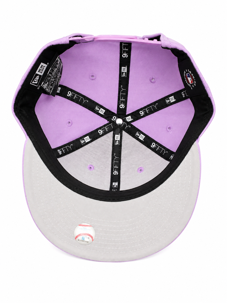 NEW ERA DETROIT TIGERS LILAC 9FIFTY SNAPBACK CAP