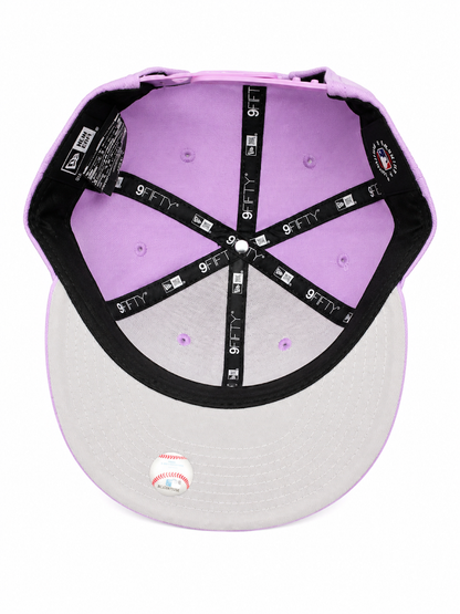 NEW ERA DETROIT TIGERS LILAC 9FIFTY SNAPBACK CAP
