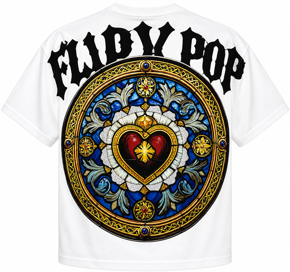 FLY BY POPULARITY WINDOW OVERSIZED TEE