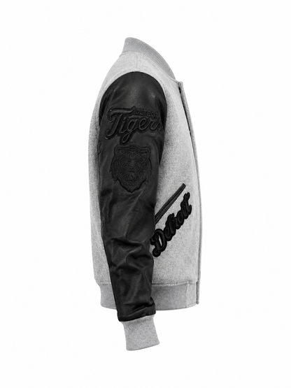 PRO STANDARD DETROT TIGERS LOGO WOOL VARSITY JACKET