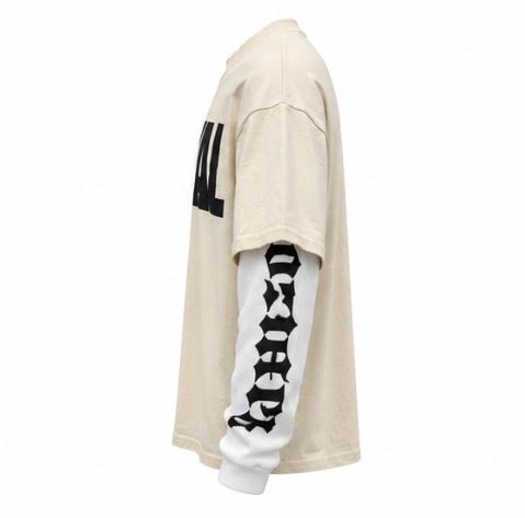 GODSPEED AGYAL LAYERED LONG SLEEVE (BONE)